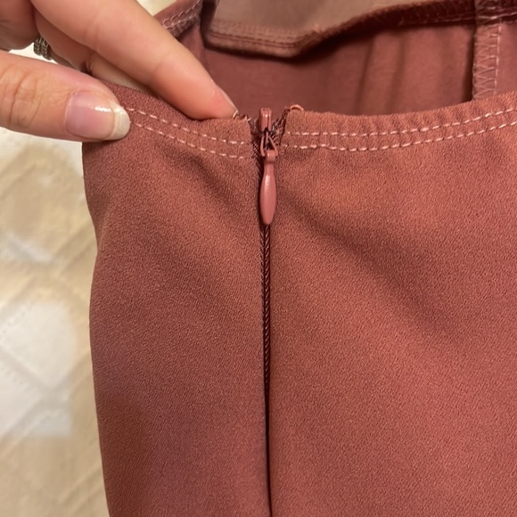 Jumpsuit mauve color - Picture 4 of 5